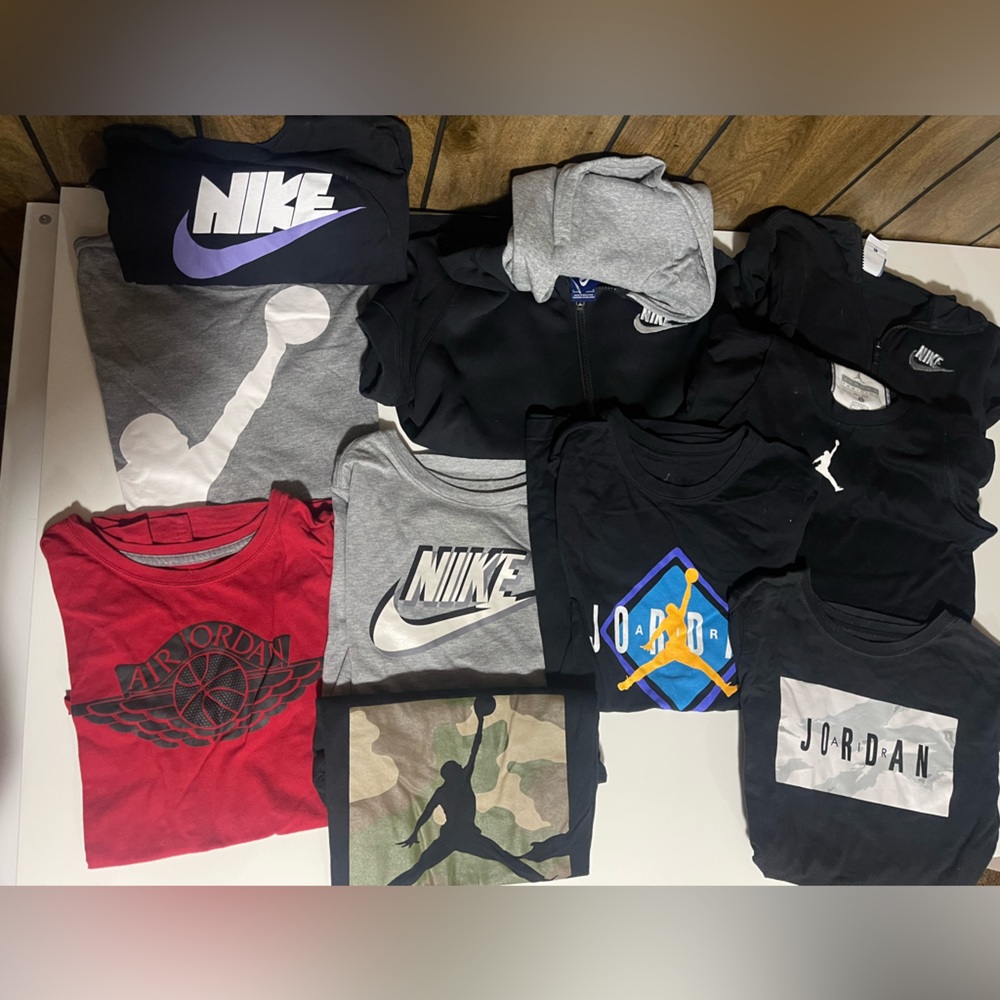 Nike and Jordan Size Large Lot